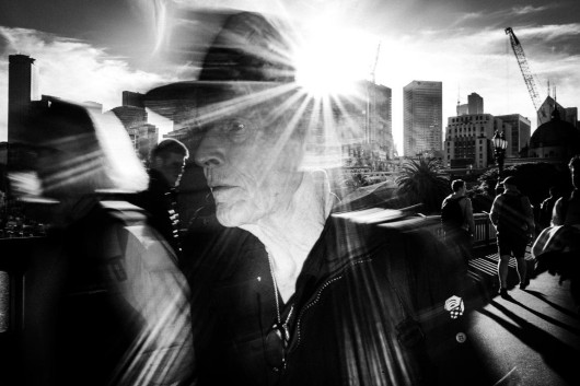 fot. Mark Davidson, Sunset Over Princess Bridge / Urban Photo Awards 2022