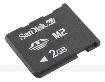SanDisk Memory Stick Micro 2 GB - więcej, więcej