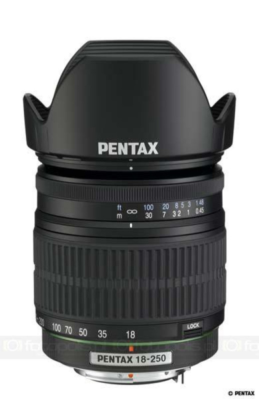 PENTAX-DA SMC 18-250mm F3.5-6.3ED AL [IF] - 14-krotny zoom do cyfrowych lustrzanek