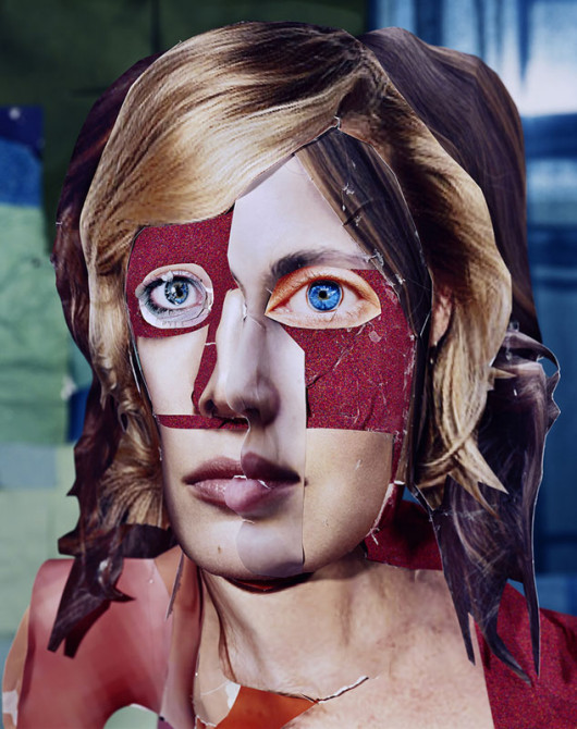 Woman with a Blue Eye, 40” x 30”, C-Print, 2011, dzięki uprzejmości artysty