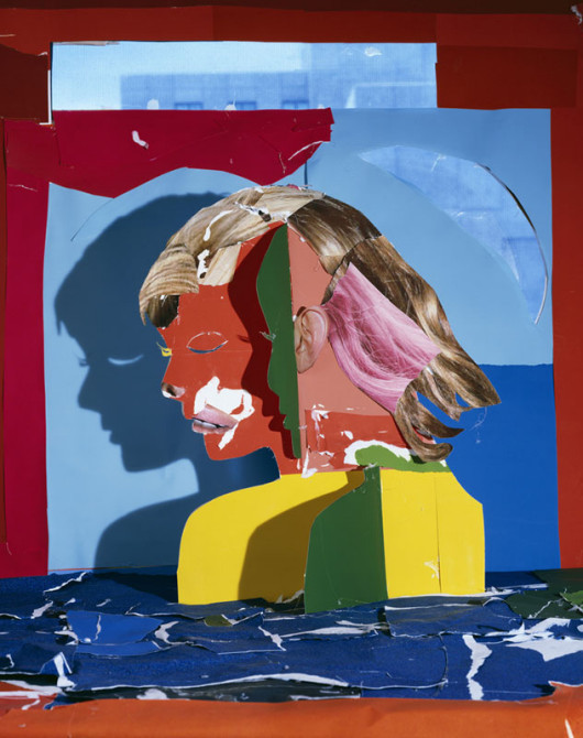 Crescent Eyed Portrait, 40” x 30”, C-Print, 2012, dzięki uprzejmości artysty