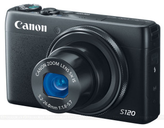 Canon PowerShot S120 - minimalnie jaśniejszy i znacznie szybszy
