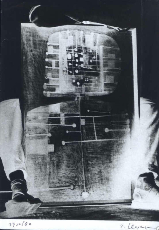Jerzy Lewczyński, Portret Z. Beksińskiego, 1979. Fotografia ze zbiorów Muzeum w Gliwicach.