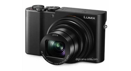 Rzekomy wygląd aparatu Panasonic Lumix TZ100, fot. digicame-info.com