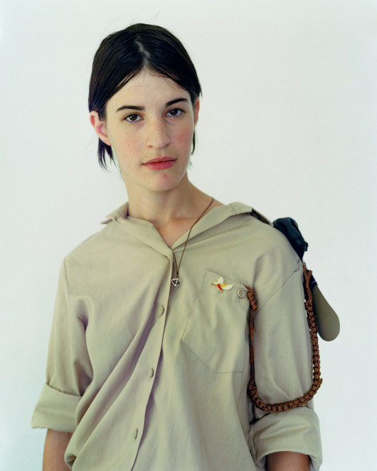 fot. Rineke Dijkstra, Shany (8.10.2002)