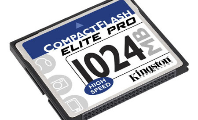  Kingston CompactFlash Elite Pro 1GB