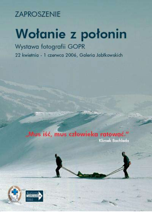 "Wołanie z połonin" w Galerii Jabłkowskich