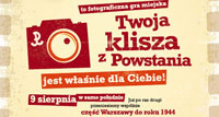 Twoja klisza z Powstania - gra miejska po raz drugi
