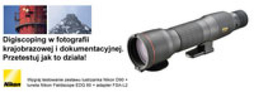 "Digiscoping w fotografii krajobrazowej i dokumentacyjnej" - konkurs