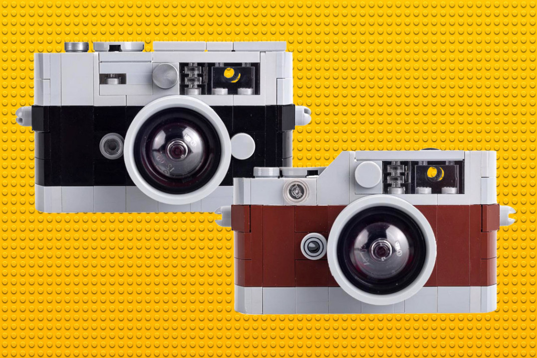 Gdy nie stać cię na czerwoną kropkę… czyli aparaty Leica z klocków Lego