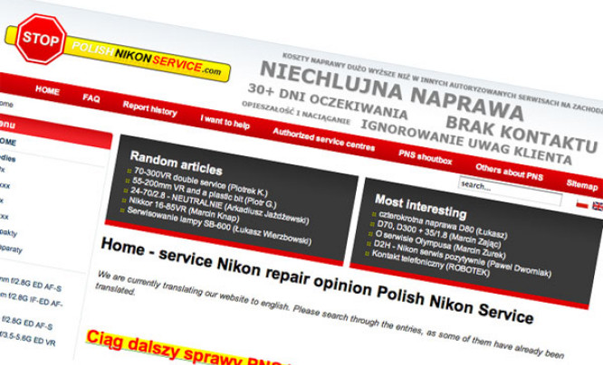  Odpowiedź Nikona na list otwarty polishnikonservice.com