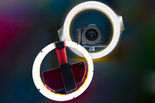 GoLapse HOOP to gimbal i pierścieniowa lampa LED w jednym