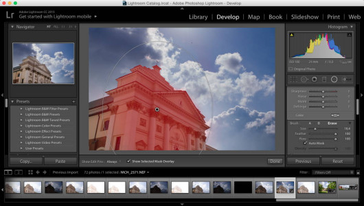 Adobe Lightroom 6 - Filter Brush
