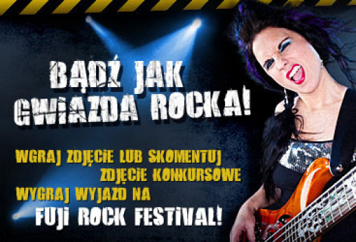 Bądź jak gwiazda rocka - wygraj wycieczkę do Japonii na Fuji Rock Festival!