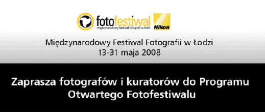 Zgłoś wystawę na Fotofestiwal 2008!