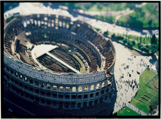 Olivo Barbieri - "site specific_roma 04"