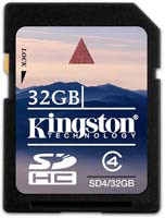 Kingston SDHC Elite Pro 32 GB