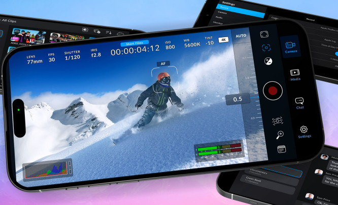 Blackmagic Camera 2.0 - apka do filmowania z obsługą produkcji multicam