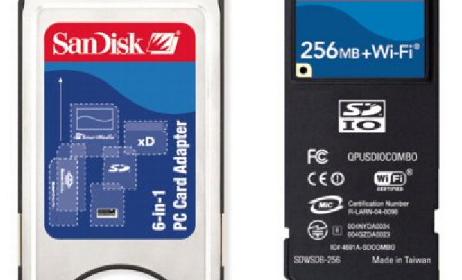  Adapter PC Card 6-w-1 od firmy SanDisk