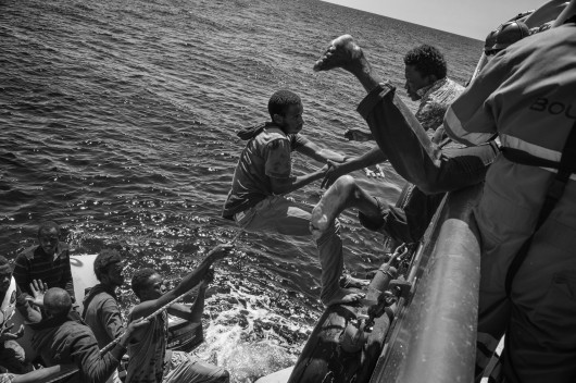 2. miejsce w kategorii Contemporary Issues - cykle, fot. Francesco Zizola, z cyklu In the Same Boat