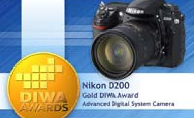  Nikon D200 uhonorowany Złotym medalem DIWA