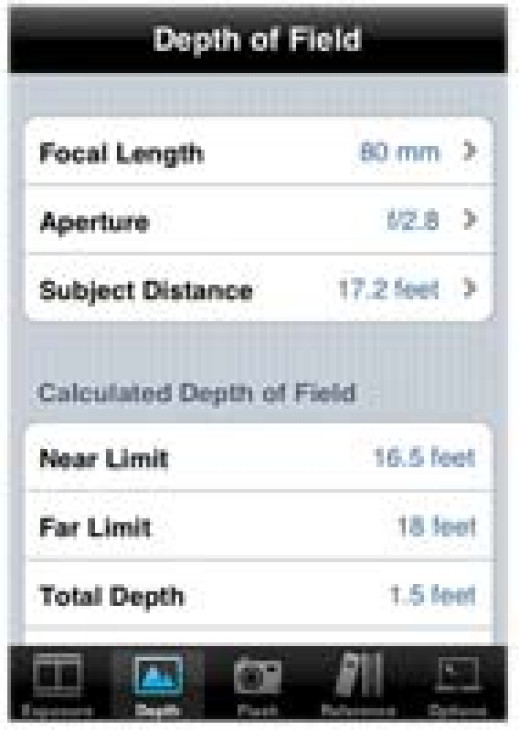 PhotoCalc - fotograficzny kalkulator na iPhone'a