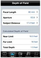 PhotoCalc - fotograficzny kalkulator na iPhone'a