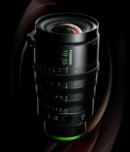 Fujifilm Fujinon GF 19-35 mm T3.5 PZ OIS WR - superszerokokątny filmowy zoom do średniego formatu
