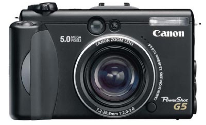  Canon PowerShot G5 firmware 2.0.0.0