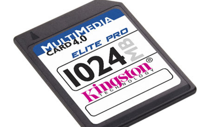  Kingston i MultiMediaCard 4.0