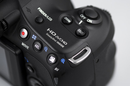 Sony SLT-A58 - klawisze
