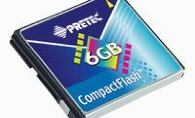  Pretec CompactFlash II 6.0GB - kto da więcej?