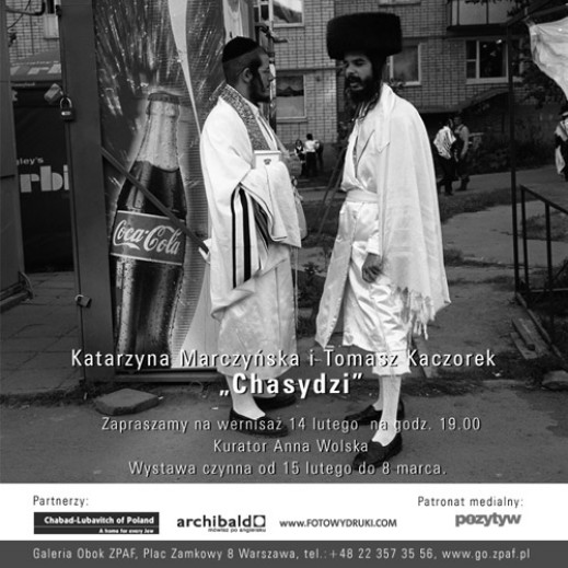 "Chasydzi" T. Kaczorka i K. Marczyńskiej w Galerii Obok ZPAF