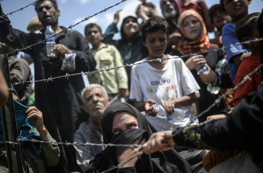 3. miejsce w kategorii Spot News - cykle, fot. Bulent Kilic, z cyklu Broken Border