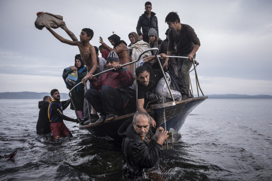  1. miejsce w katgorii General News - cykle, fot. Sergey Ponomarev, z cyklu Reporting Europe's Refugee Crisis