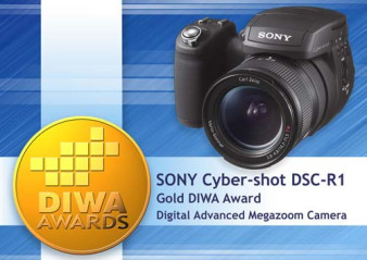 Złoty Medal DIWA dla Sony DSC-R1