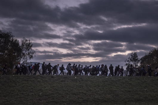  1. miejsce w katgorii General News - cykle, fot. Sergey Ponomarev, z cyklu Reporting Europe's Refugee Crisis
