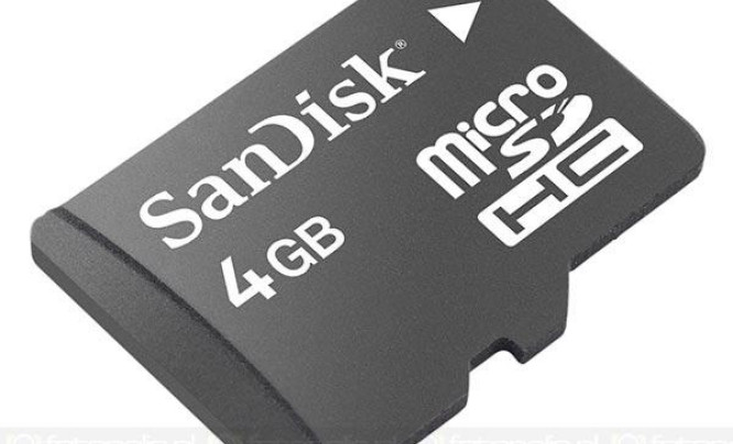  SanDisk microSDHC 4 GB - mała wielka