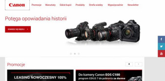 CanonPRO.pl - nowy portal dla profesjonalnych użytkowników sprzętu foto-wideo Canona