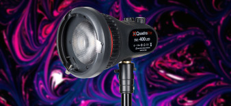 Quadralite SVL-400 LED - niedrogie, kompaktowe lampy światła ciągłego z soczewką Fresnela