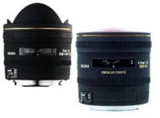 Sigma 10 mm F2.8 i 4.5 mm F2.8 -  rybie oko od Sigmy razy dwa