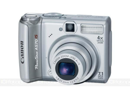 Canon PowerShot A570 IS i A560 - ISO 1600 i wykrywanie twarzy