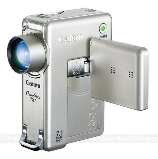 Canon PowerShot TX1 - czy to aparat, czy kamera?