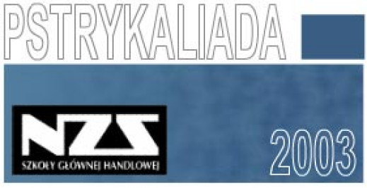 Pstrykaliada 2003 - czas przesyłać zgłoszenia