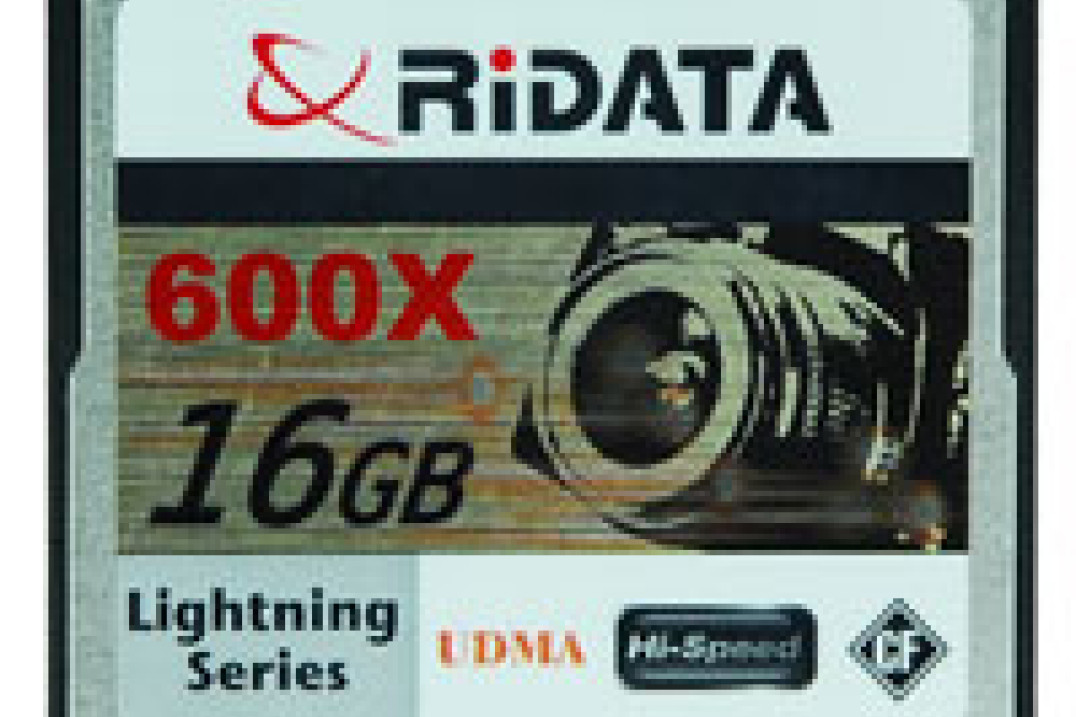 Ridata Compact Flash "Lightning Series" 600x