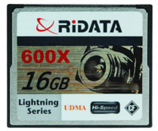Ridata Compact Flash "Lightning Series" 600x