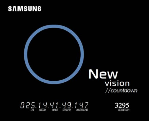 Samsung New Vision - odliczanie rozpoczęte