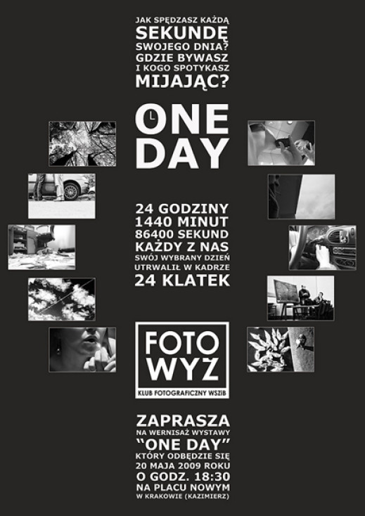 "One Day" - wystawa w Krakowie