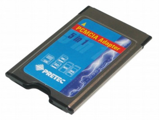 Adapter Pretec PCMCIA 5-in-1