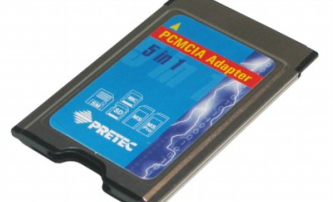  Adapter Pretec PCMCIA 5-in-1